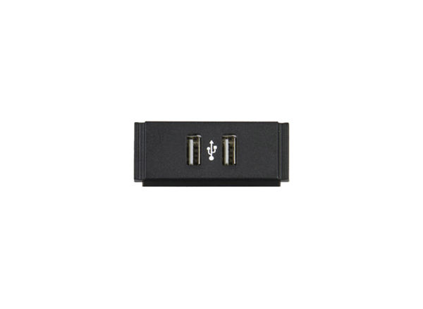 Billede af AMX HPX N102 USB | HydraPort Dual USB Modul med Printet USB Symbol